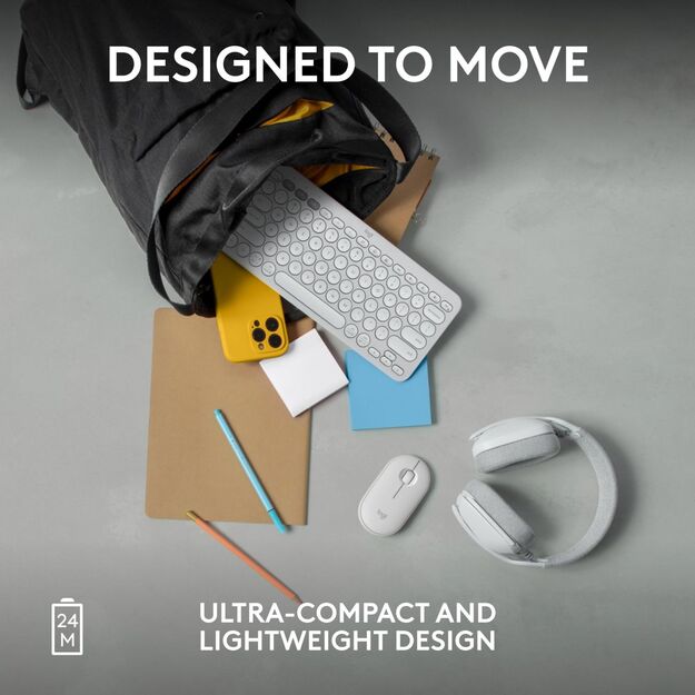 MOUSE USB OPTICAL WRL M350S/WHITE 910-007013 LOGITECH 14