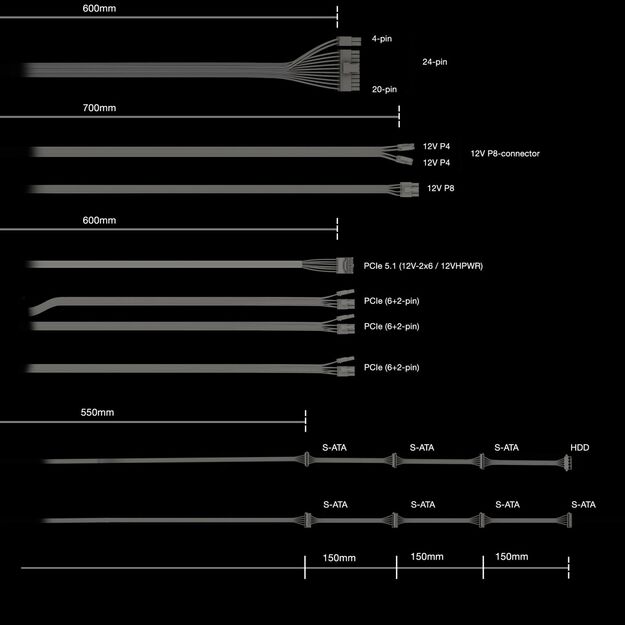CASE PSU ATX 850W/POWER ZONE 2 BP007EU BE QUIET 10