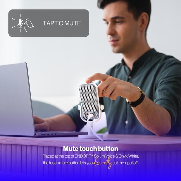 MICROPHONE SOLUM VOICE S OWH/USB-C WHITE EY1B015 ENDORFY 23
