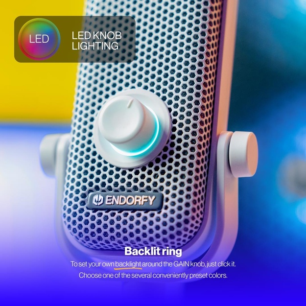 MICROPHONE SOLUM VOICE S OWH/USB-C WHITE EY1B015 ENDORFY