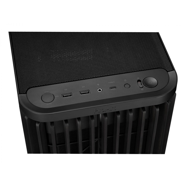 CASE MIDITOWER ATX W/O PSU/PROART PA401 WOOD TG PWM ASUS