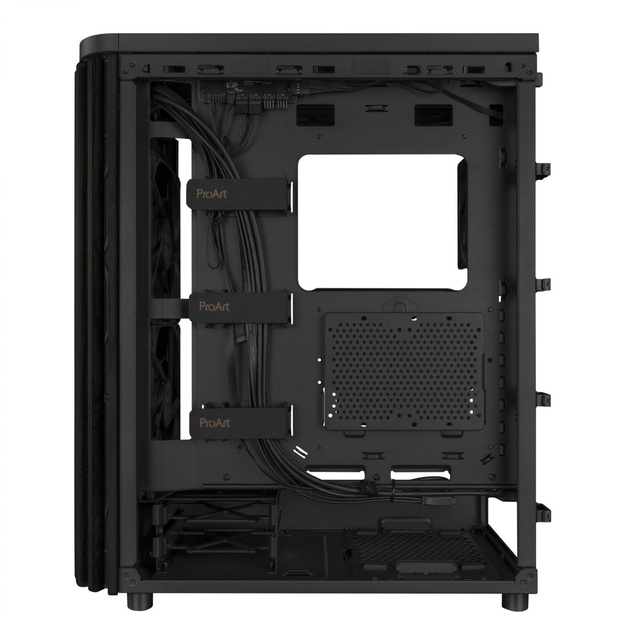 CASE MIDITOWER ATX W/O PSU/PROART PA401 WOOD TG PWM ASUS