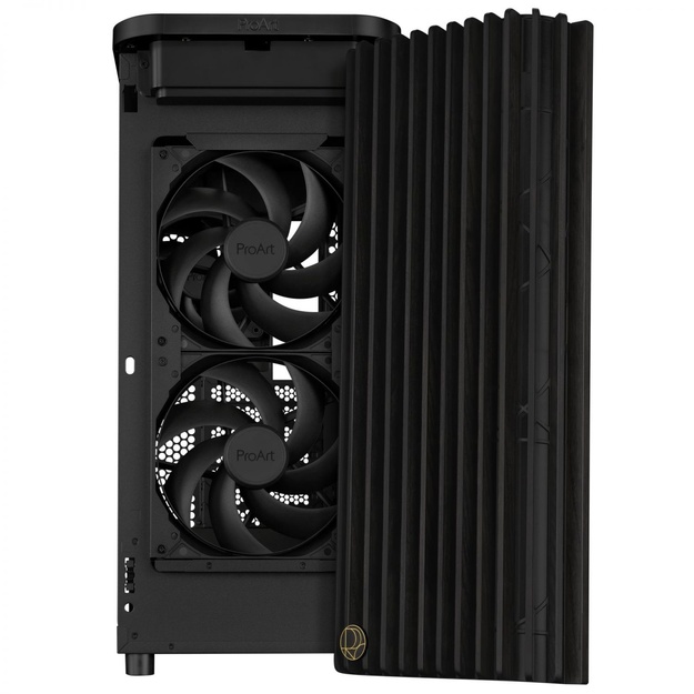 CASE MIDITOWER ATX W/O PSU/PROART PA401 WOOD TG PWM ASUS