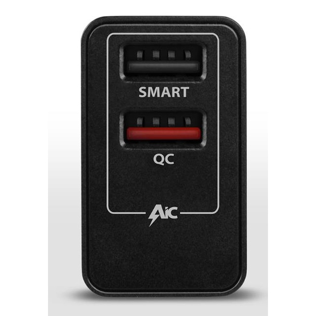 MOBILE CHARGER WALL USB 24W/2PORT ACU-QS24 AXAGON