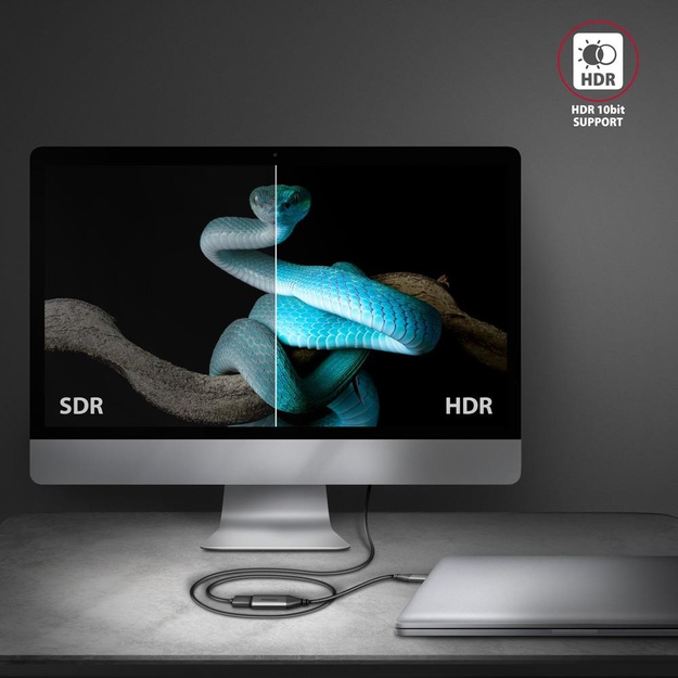 CABLE USB-C TO HDMI 0.25M/RVC-HI2M AXAGON