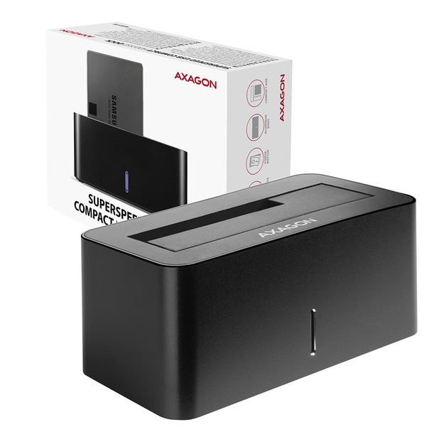 HDD ACC DOCK STATION USB3.2/2.5 /3.5  SATA ADSA-SN AXAGON