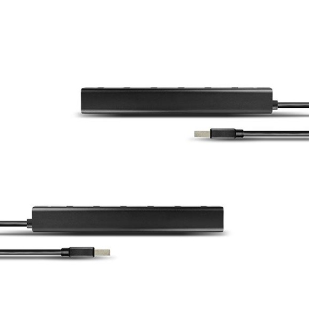 I/O HUB USB3.0 7PORT CHARGING/W/AC 1.2M HUE-SA7BP AXAGON