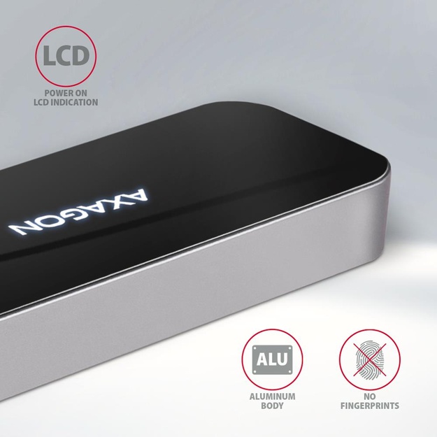 I/O HUB USB-C 6IN1/0.2M HMC-6H4A AXAGON