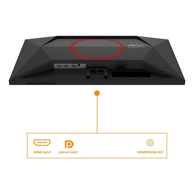 AOC 24G4ZRE Gaming 23.8inch 16:9 Fast IPS 260Hz 1920x1080 HDMI 2.0 DP 1.4