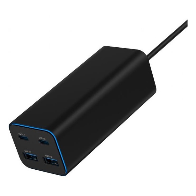 CHARGER USB UNIVERSAL 4P 100W/TA-UC-2A2C-PD100-01-BK GEMBIRD