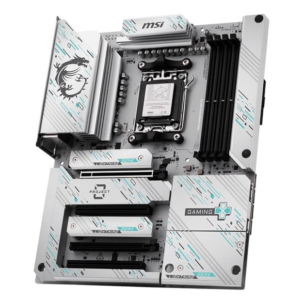 Mainboard|MSI|AMD B850|SAM5|ATX|Memory DDR5|Memory slots 4|B850GAMINGPLUSWIFIPZ