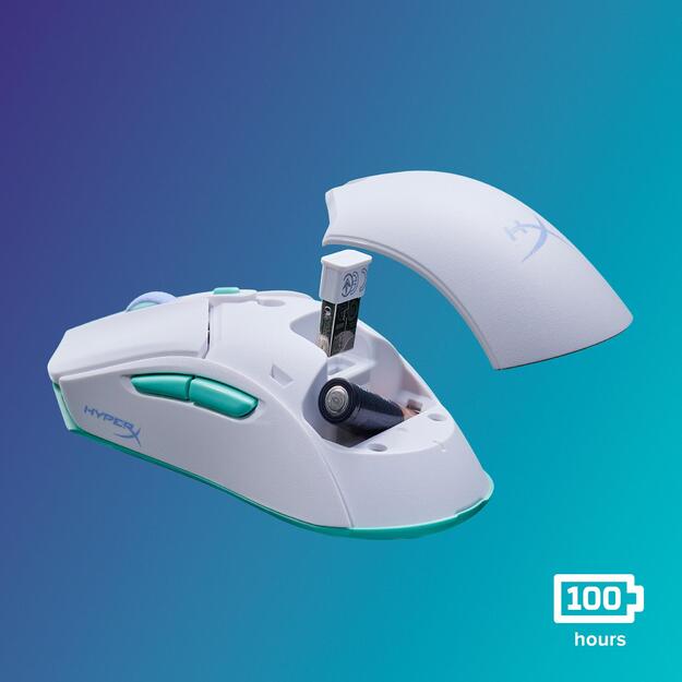 MOUSE USB OPTICAL HYPERX PF/HAS2 WL WHT 8R2E7AA HYPERX 6
