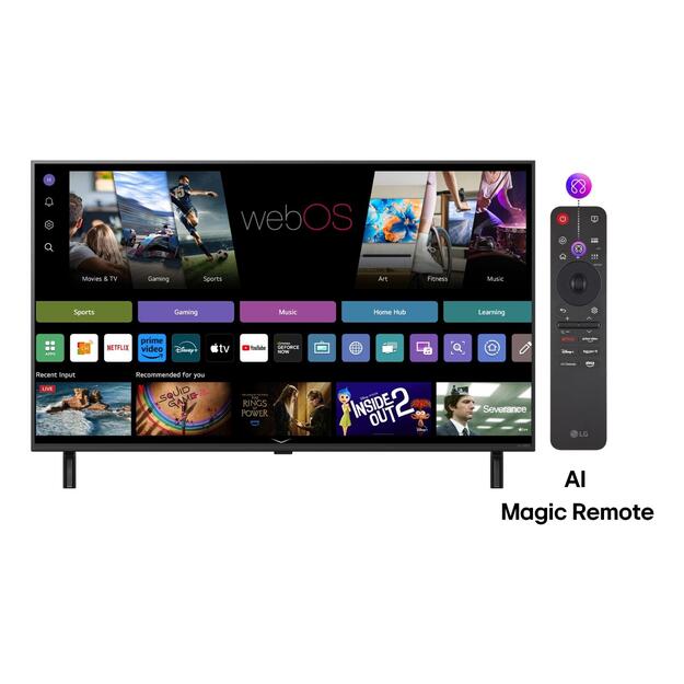 TV Set|LG|75 |4K/Smart|3840x2160|Wireless LAN|Bluetooth|webOS|Black|75QNED80A3A 1