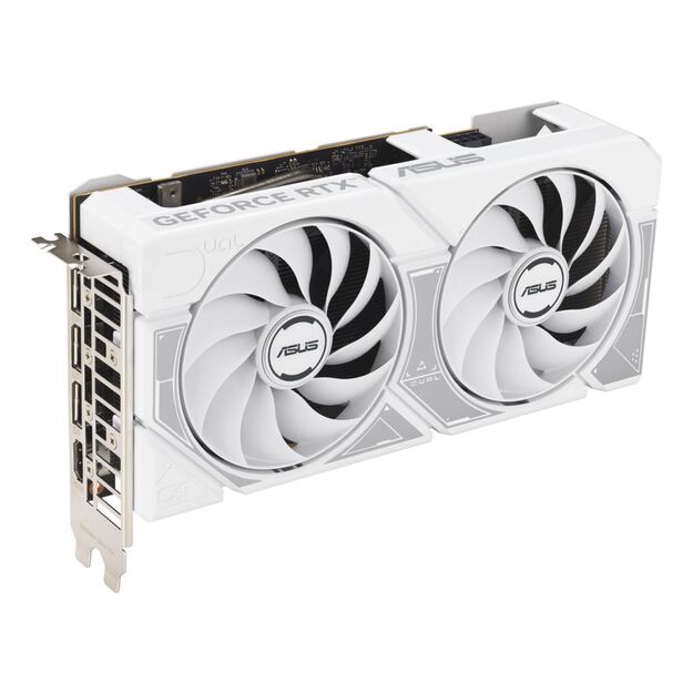 Graphics Card|ASUS|NVIDIA GeForce RTX 5060|8 GB|GDDR7|128 bit|PCIE 5.0 16x|Dual Slot Fansink|DUAL-RTX5060-O8G-WHITE 32