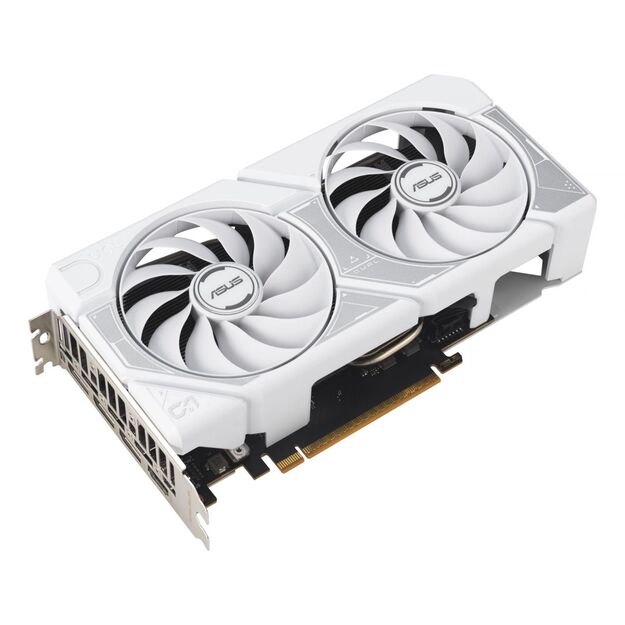 Graphics Card|ASUS|NVIDIA GeForce RTX 5060|8 GB|GDDR7|128 bit|PCIE 5.0 16x|Dual Slot Fansink|DUAL-RTX5060-O8G-WHITE 34