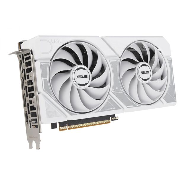 Graphics Card|ASUS|NVIDIA GeForce RTX 5060|8 GB|GDDR7|128 bit|PCIE 5.0 16x|Dual Slot Fansink|DUAL-RTX5060-O8G-WHITE 33