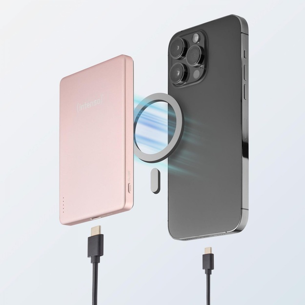 POWER BANK USB 5000MAH MAG/ROSE 7344023 INTENSO