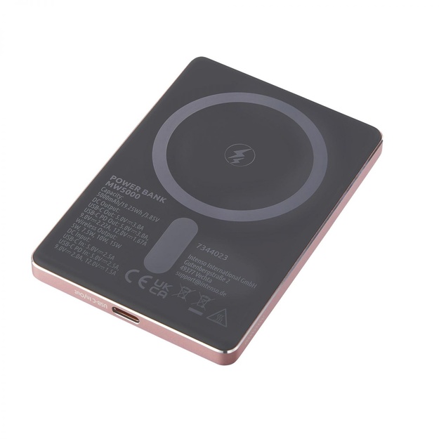 POWER BANK USB 5000MAH MAG/ROSE 7344023 INTENSO