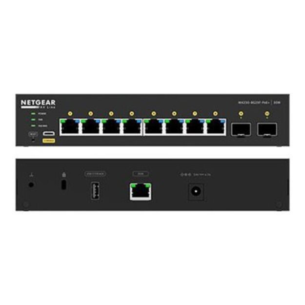 NETGEAR 10PT M4250-8G2XF-POE+ Managed Switch 1