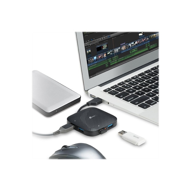 TP-LINK 4 ports USB 3.0 portable no power adapter needed