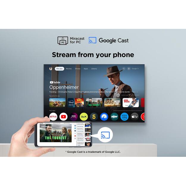 TV Set|TCL|43  |4K Ultra HD|3840 x 2160 pixels|Flat|16:9|DLED|43V6C 9