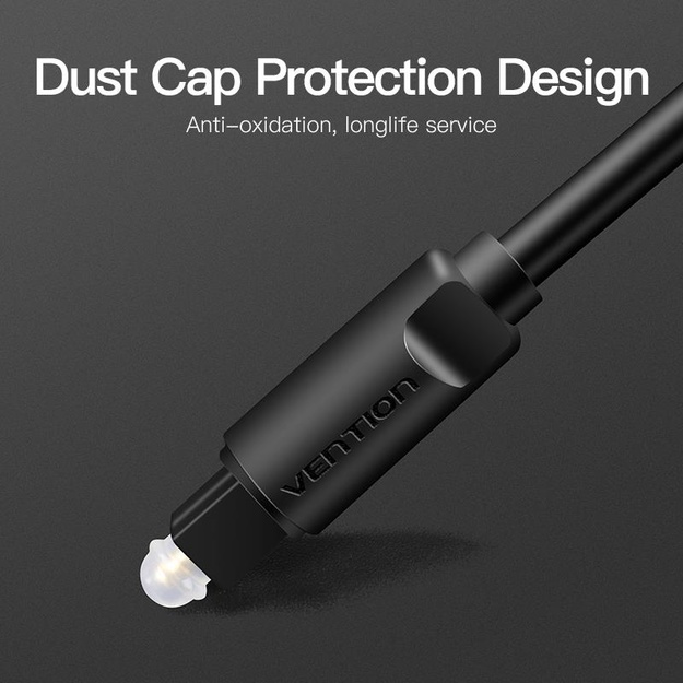 CABLE AUDIO OPTICAL FIBER/1.5M BAEBG VENTION