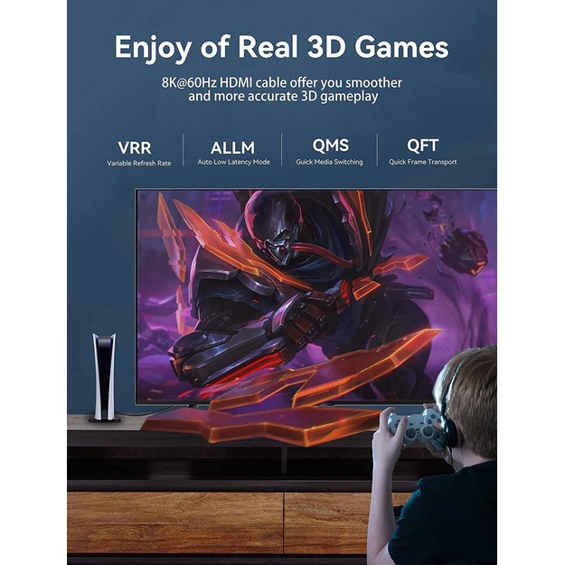 CABLE HDMI 5M 8K/AANBJ VENTION