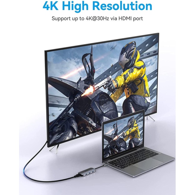 NB ACC DOCKING STATION 7IN1/USB-C 0.15M TOJHB VENTION