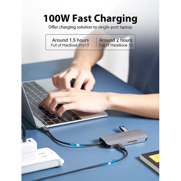 NB ACC DOCKING STATION 7IN1/USB-C 0.15M TOJHB VENTION