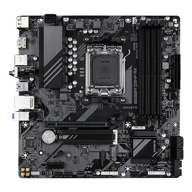 Mainboard|GIGABYTE|AMD B650|SAM5|Micro-ATX|Memory DDR5|Memory slots 4|B650MD3HPAX1.3
