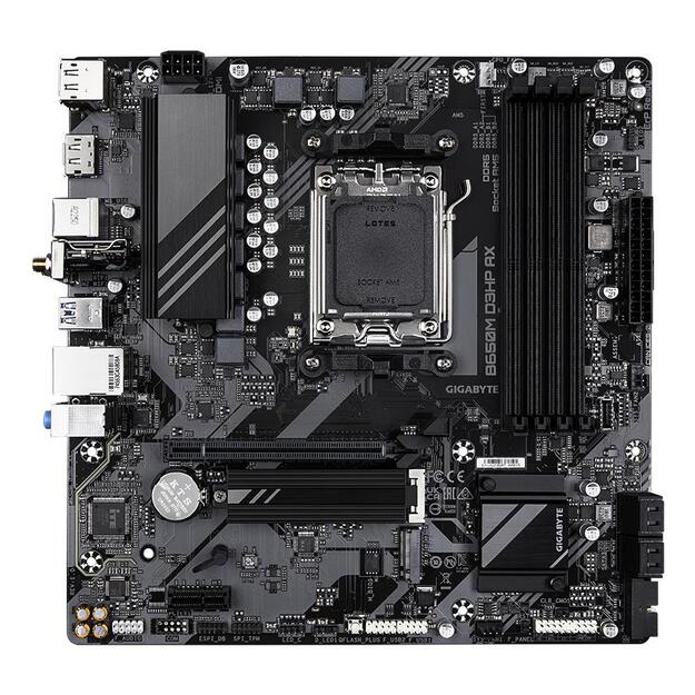 Mainboard|GIGABYTE|AMD B650|SAM5|Micro-ATX|Memory DDR5|Memory slots 4|B650MD3HPAX1.3 4