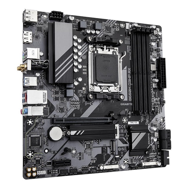 Mainboard|GIGABYTE|AMD B650|SAM5|Micro-ATX|Memory DDR5|Memory slots 4|B650MD3HPAX1.3