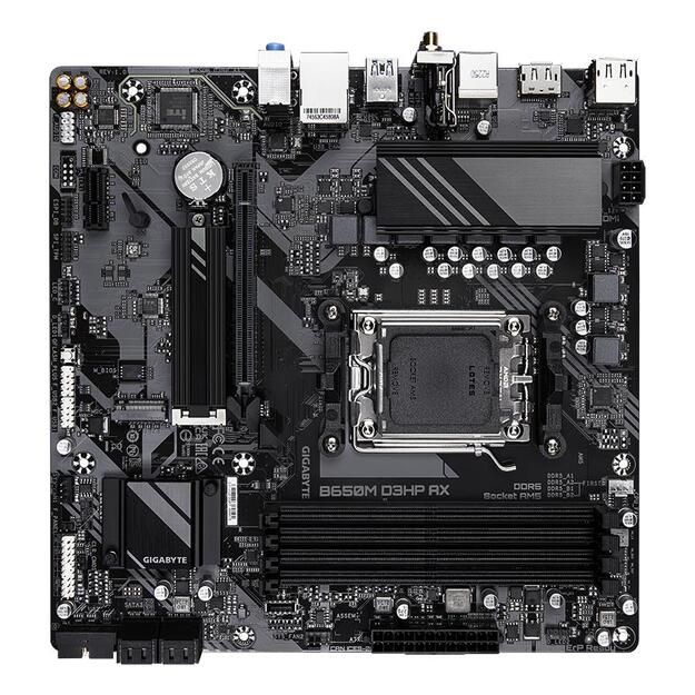 Mainboard|GIGABYTE|AMD B650|SAM5|Micro-ATX|Memory DDR5|Memory slots 4|B650MD3HPAX1.3 6