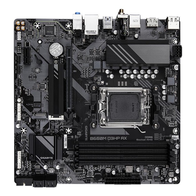 Mainboard|GIGABYTE|AMD B650|SAM5|Micro-ATX|Memory DDR5|Memory slots 4|B650MD3HPAX1.3