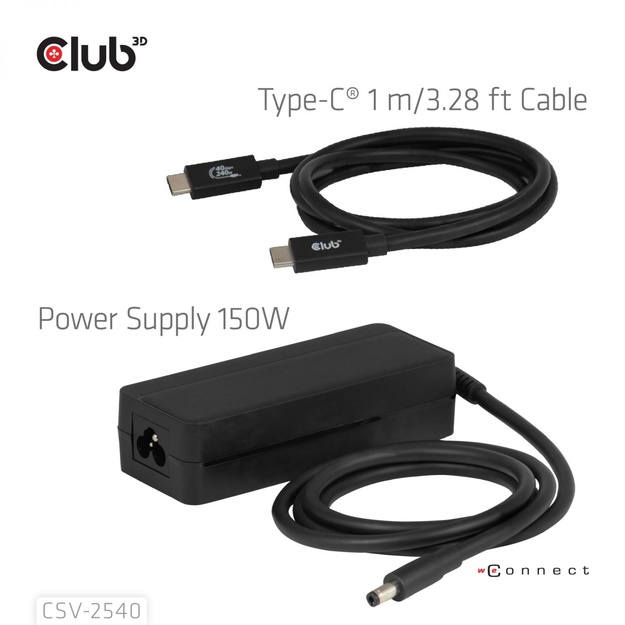 NB ACC DOCKING STATION 14IN1/USB-C 150W CSV-2540 CLUB3D