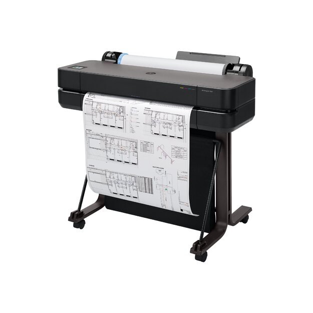 HP DesignJet T630 24inch LFP 2025 Colour Ink-Jet A1 ANSI D Roll 61cm 2400x1200dpi 0.5 min/page USB LAN Wi-Fi 4
