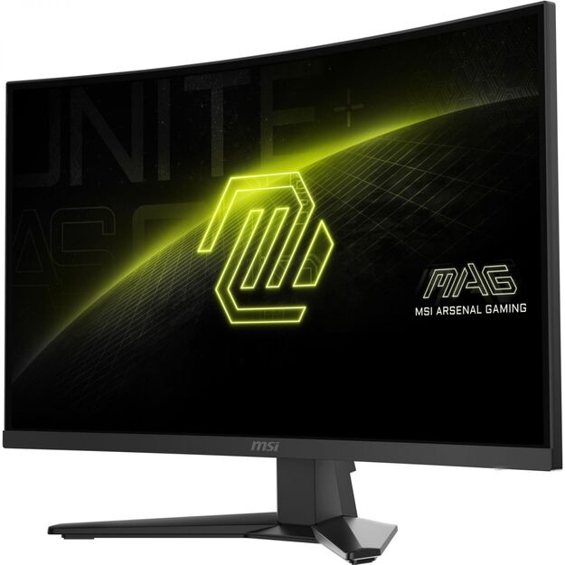 LCD Monitor|MSI|MAG 275CQF E18|27 |Gaming/Curved|Matte|Panel VA|2560x1440|16:9|180Hz|0.5 ms|Colour Black|MAG275CQFE18 25