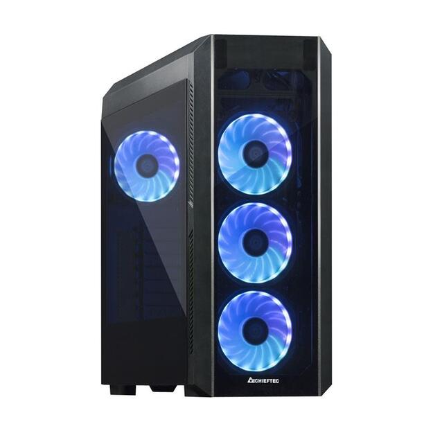 Case|CHIEFTEC|Scorpion 3 GL-03B-OP|MidiTower|Not included|ATX|MicroATX|MiniITX|Colour Black|GL-03B-OP 1