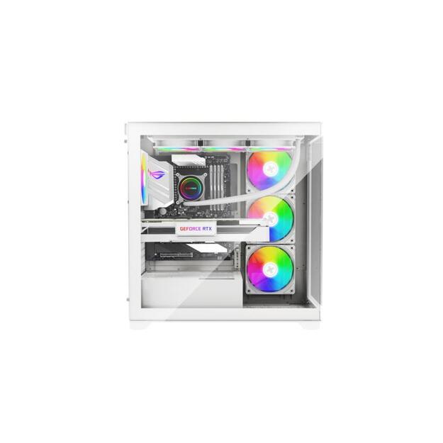 Case|XILENCE|ATX/micro ATX/Mini-ITX|White|Midi Tower|PC|X818.W.ARGB 13