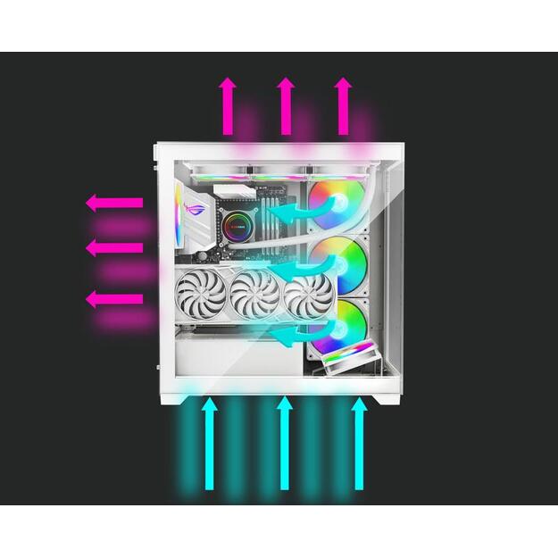 Case|XILENCE|ATX/micro ATX/Mini-ITX|White|Midi Tower|PC|X818.W.ARGB 14