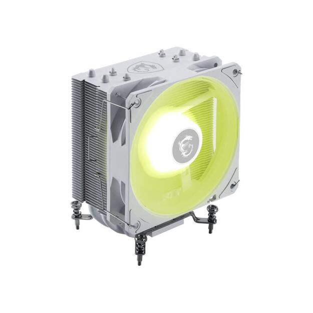 MSI MAG COREFROZR AA13 WHITE Global ARGB Gen2 Fan W/GREASE/HEAT PIPE-4