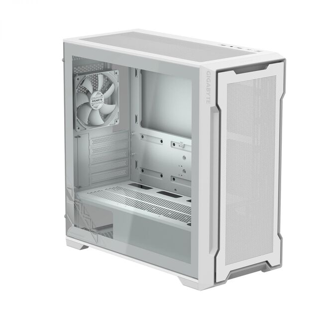 Case|GIGABYTE|GB-C102GI|MidiTower|Case product features Transparent panel|Not included|MicroATX|MiniITX|Colour White|C102GI 1