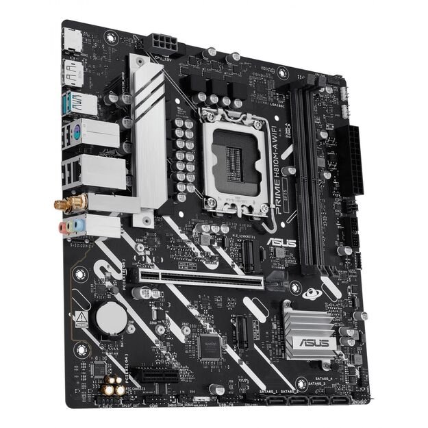 Mainboard|ASUS|Intel H810|LGA1851|Micro-ATX|Memory DDR5|Memory slots 2|PRIMEH810M-AWIFI 3