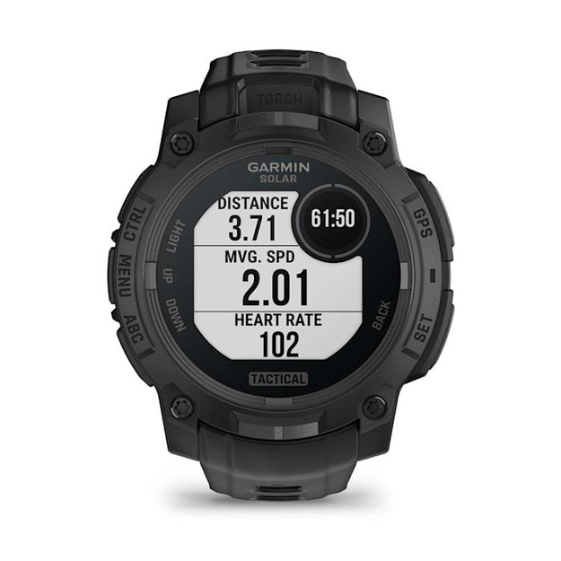 SMARTWATCH INSTINCT 3 SOLAR/BLACK 010-02934-50 GARMIN