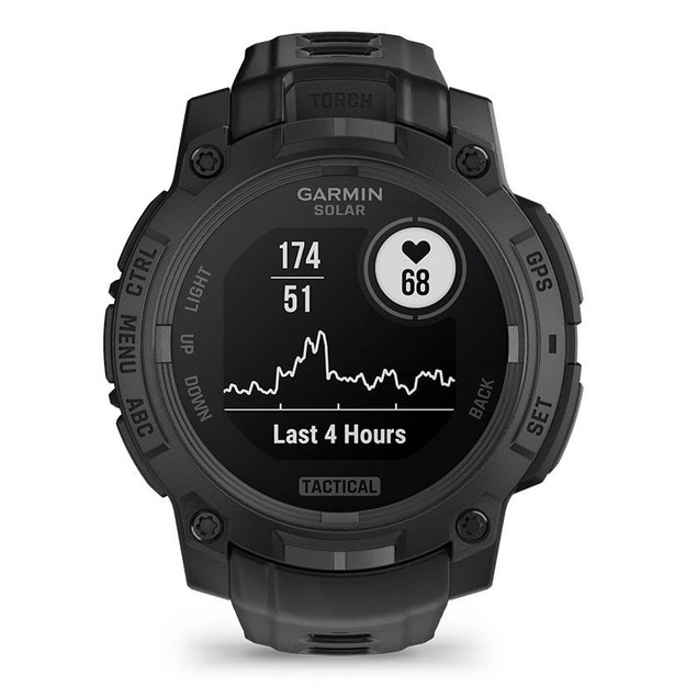 SMARTWATCH INSTINCT 3 SOLAR/BLACK 010-02934-50 GARMIN