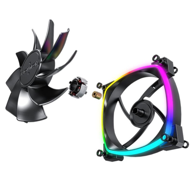 CASE FAN 120MM/RX120 PWM BLACK MONTECH