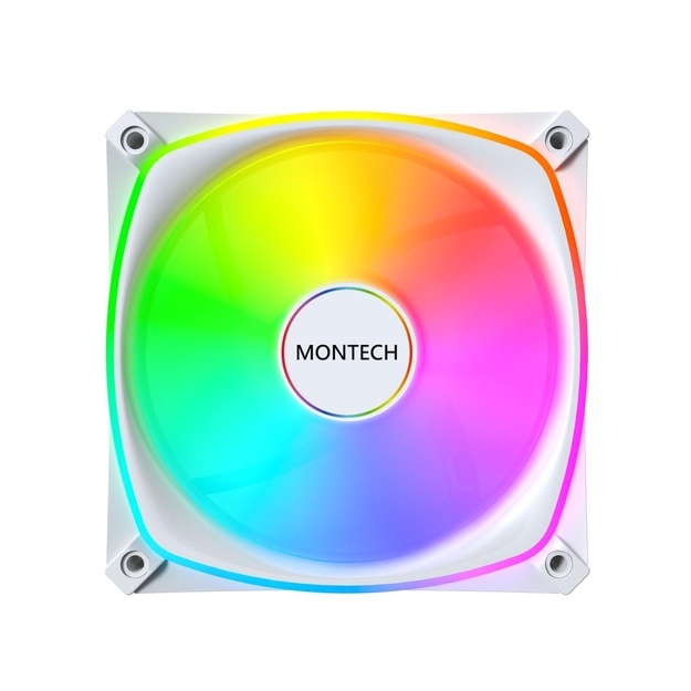 CASE FAN 120MM/AX120 PRO WHITE MONTECH