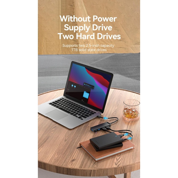 I/O HUB 4-IN-1 USB3.0/0.5M CHLBD VENTION