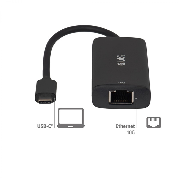 I/O ADAPTER USB-C TO RJ45/10G M/F CAC-2531 CLUB3D
