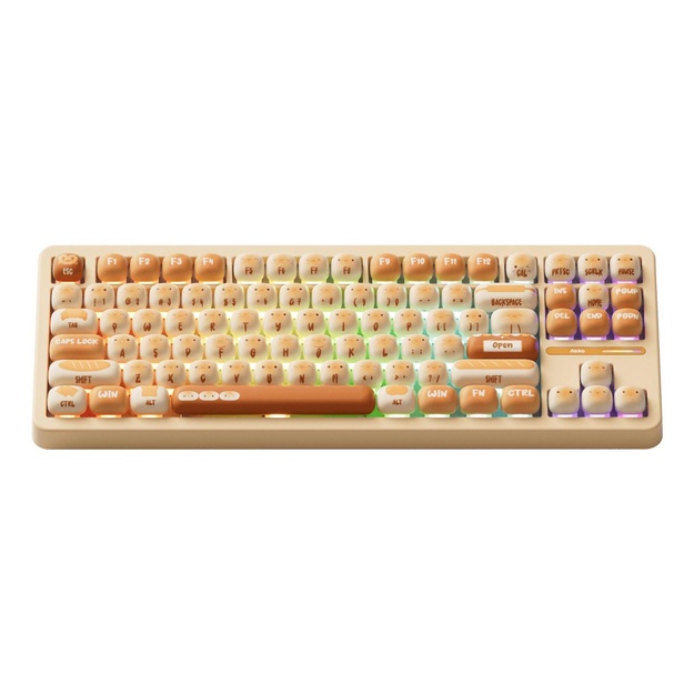 KEYBOARD WRL TAC87/BUN WONDER. 103-TA87B-009 AKKO